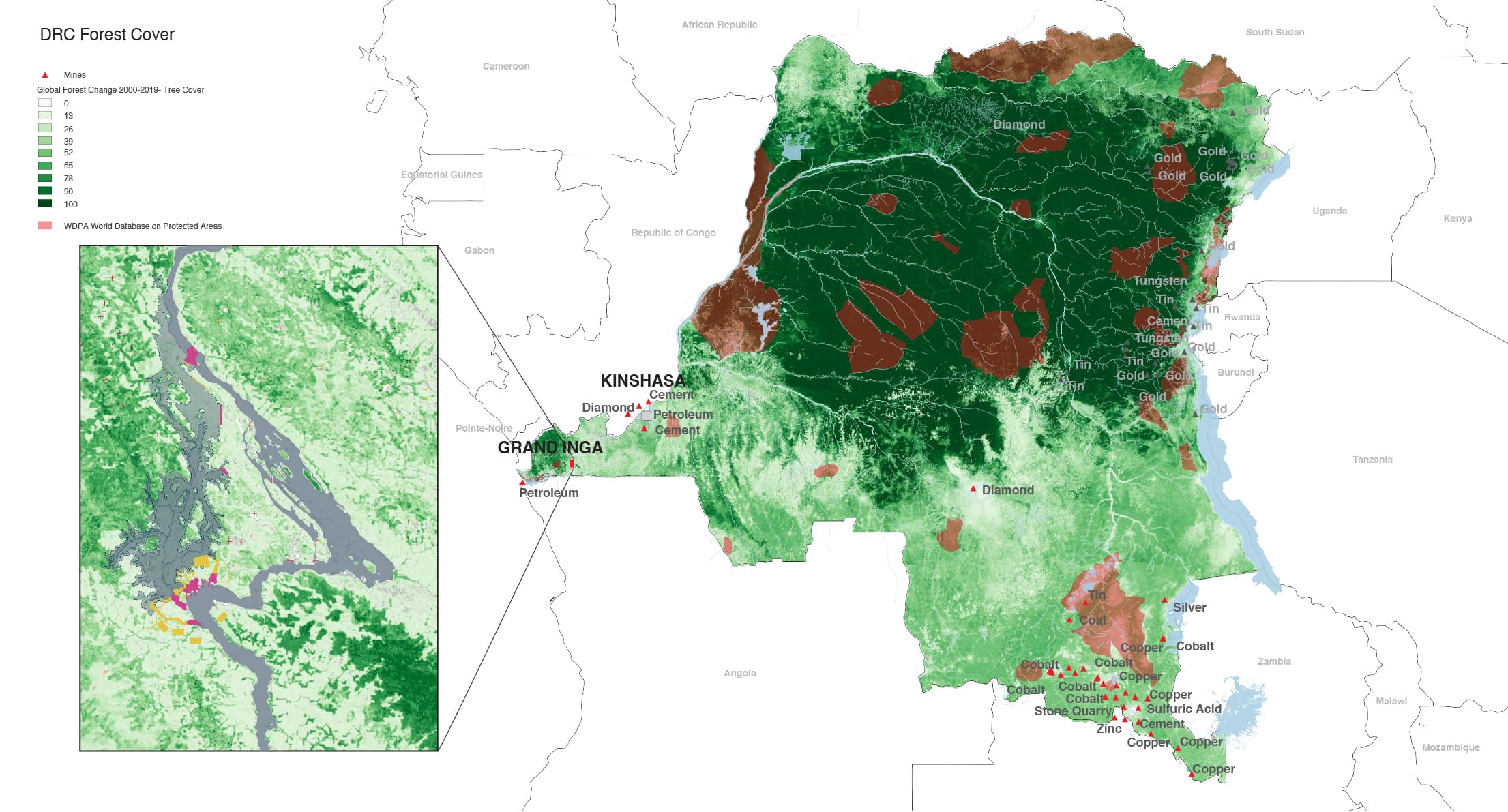 DRC Forest Cover