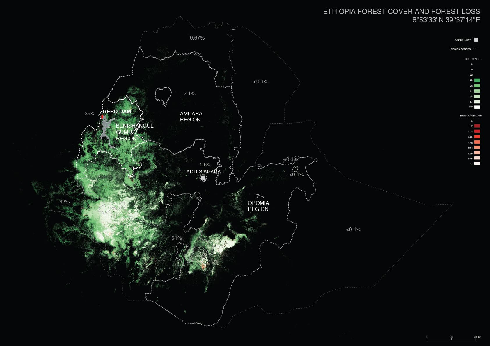 Ethiopia Forest Cover