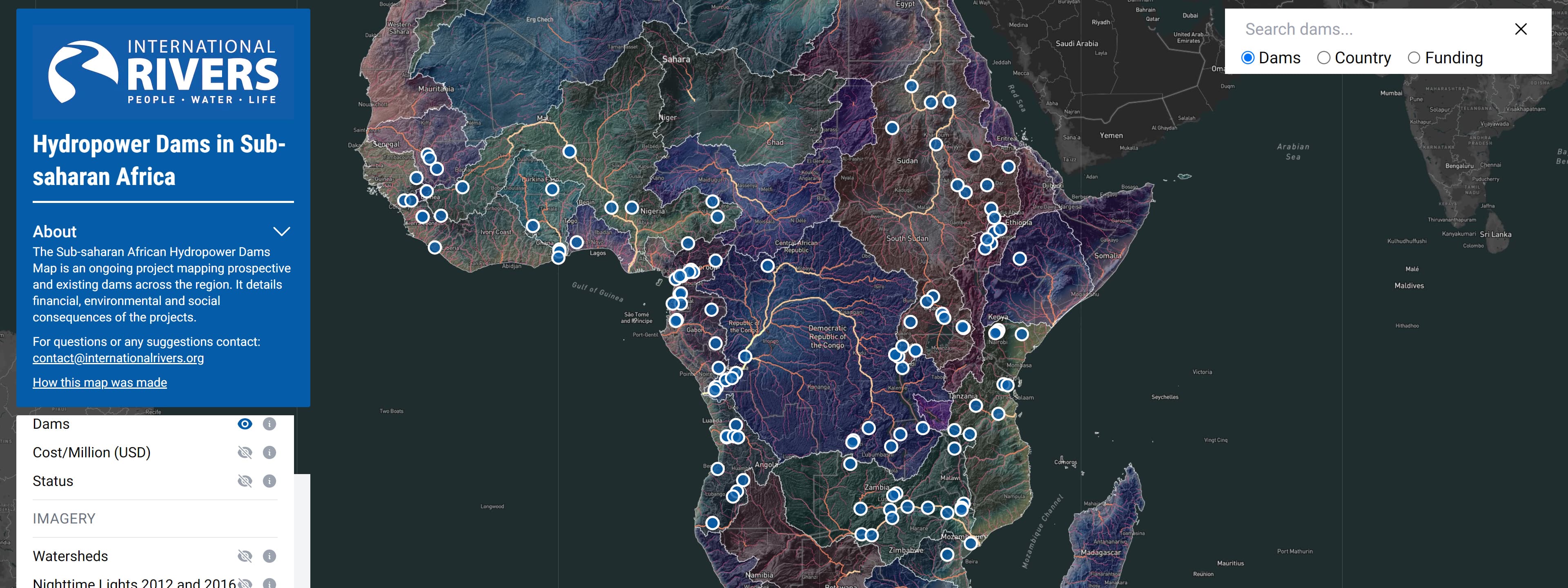 International Rivers - Hydropower Dams in Sub-Saharan Africa